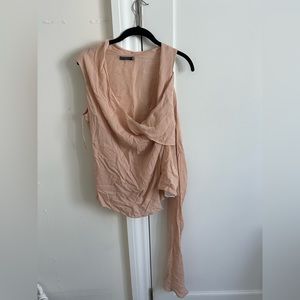 alexander mcqueen pink blouse size 40